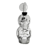 Skull Head Up Head Glass Oil Rig