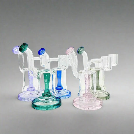 Small Cute smooth Dab Rig - SmokeMEGA