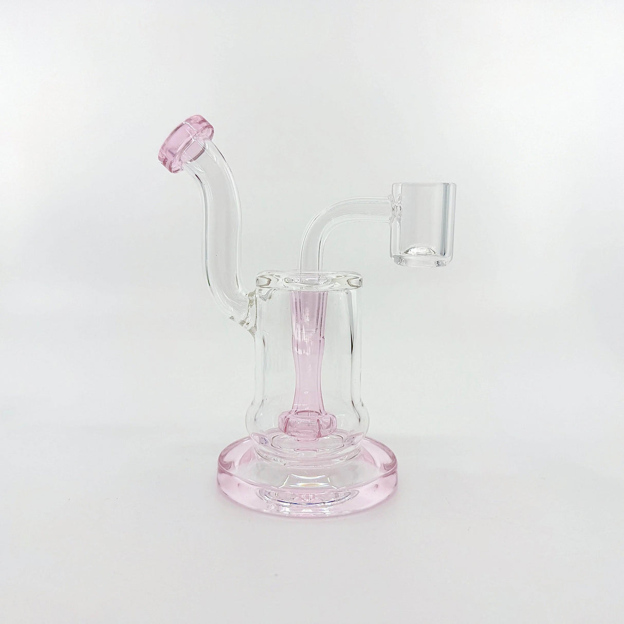 Small Cute smooth Dab Rig - SmokeMEGA