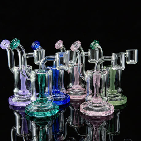 Small Cute smooth Dab Rig - SmokeMEGA