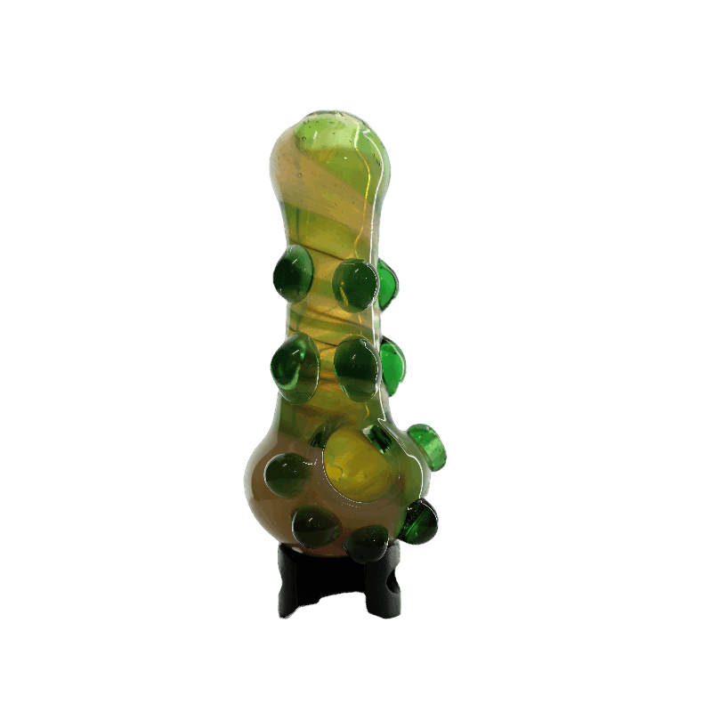 Spotty Spoon Handmade Glass Hand Pipe 5 Inches