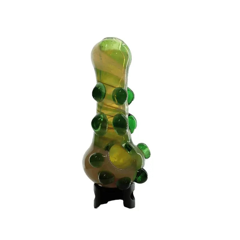 Spotty Spoon Handmade Glass Hand Pipe 5 Inches