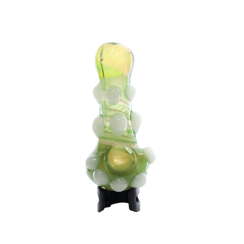 Spotty Spoon Handmade Glass Hand Pipe 5 Inches - SmokeMEGA