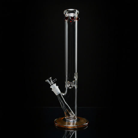 Straights Tube Bong | 16 Inch 5mm American Made - SmokeMEGA