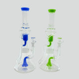 The new 12 inch recycle triples showerhead beaker bong - SmokeMEGA