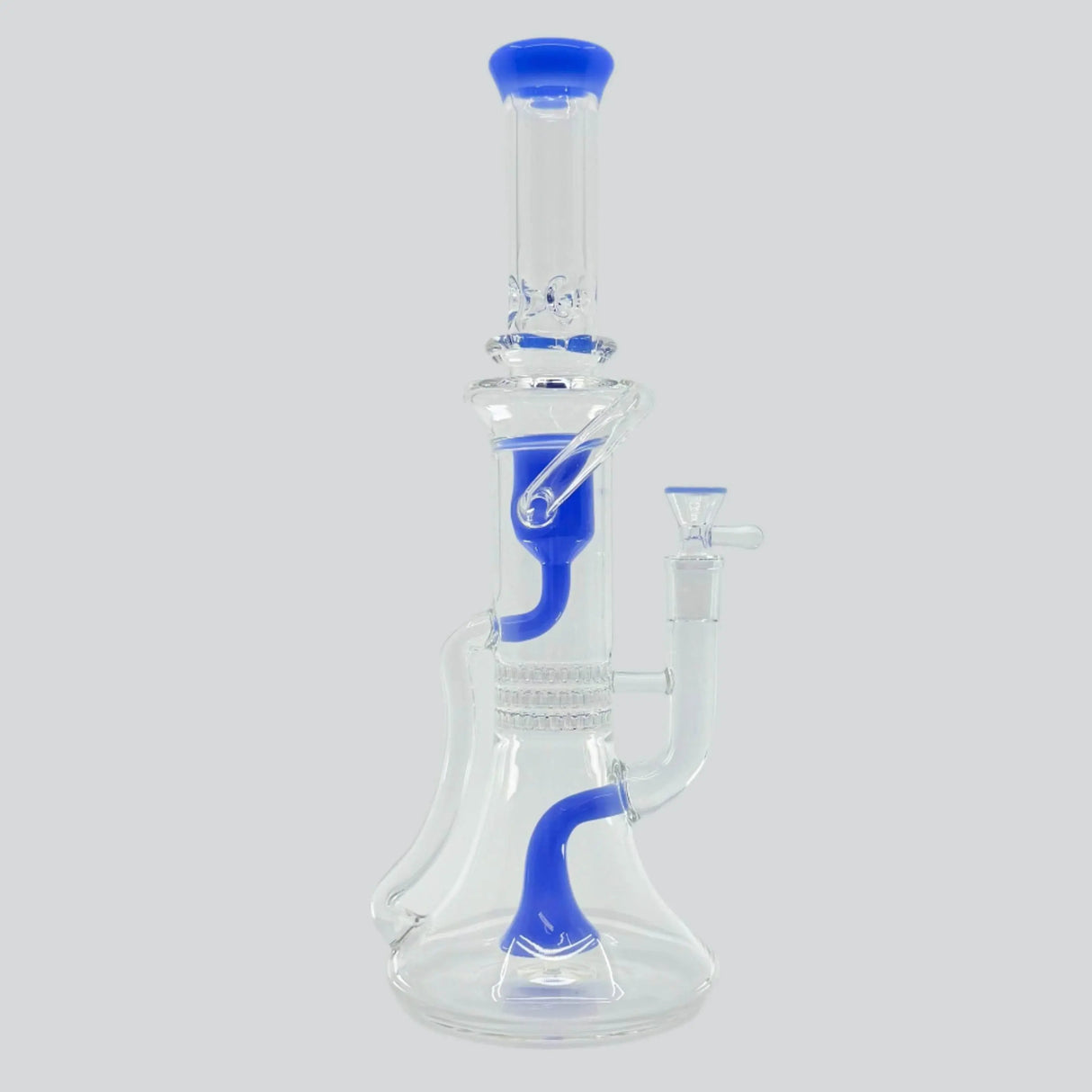 The new 12 inch recycle triples showerhead beaker bong - SmokeMEGA