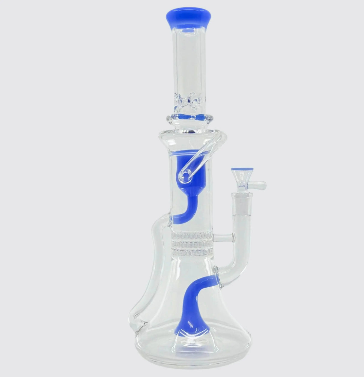 The new 12 inch recycle triples showerhead beaker bong - SmokeMEGA