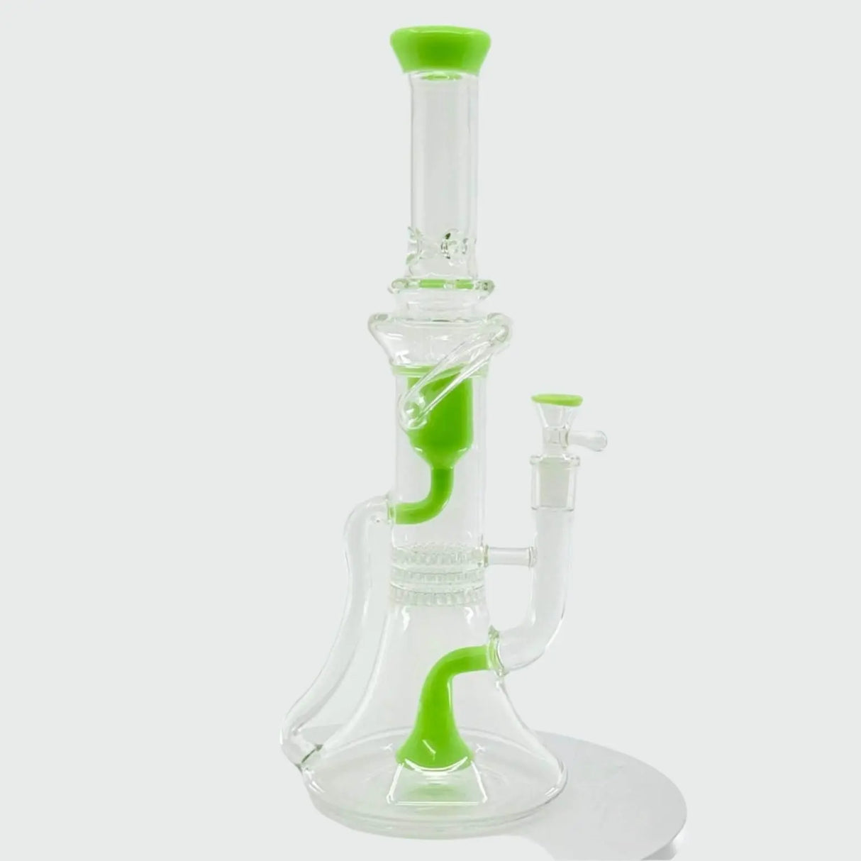 The new 12 inch recycle triples showerhead beaker bong - SmokeMEGA