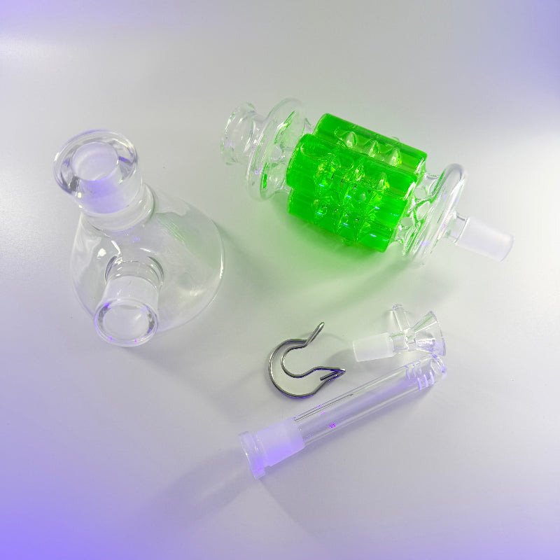 Glycerin Bong | Triple Coils Freezable 11 Inch Bong