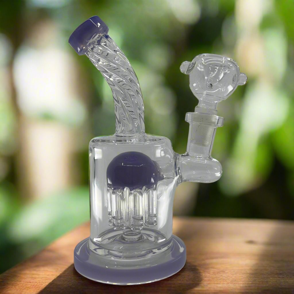 6 Inch Twisted Dab Rig