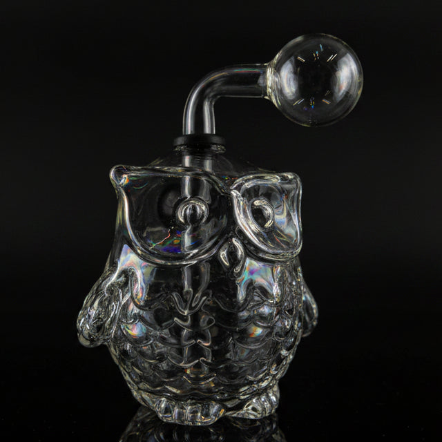 Unique VOSAREA Owl Vase Oil Rig - SmokeMEGA