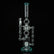 Water Bong | 22" Dual Perc Recycler Style Water Pipe Bong