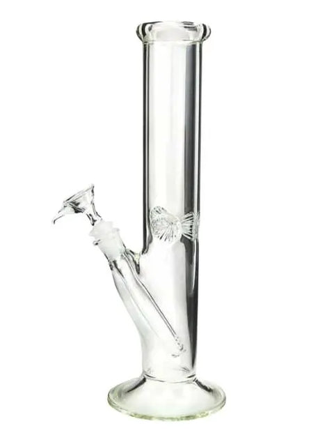 Water Bong | American Made Clear Straights Bong - SmokeMEGA