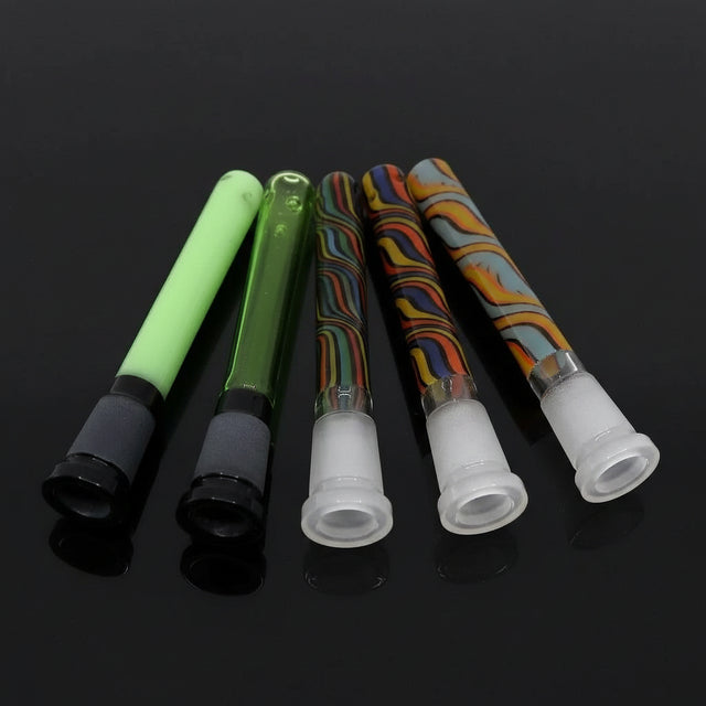 Water Pipe Smoker | 14mm Color Down Stem - SmokeMEGA