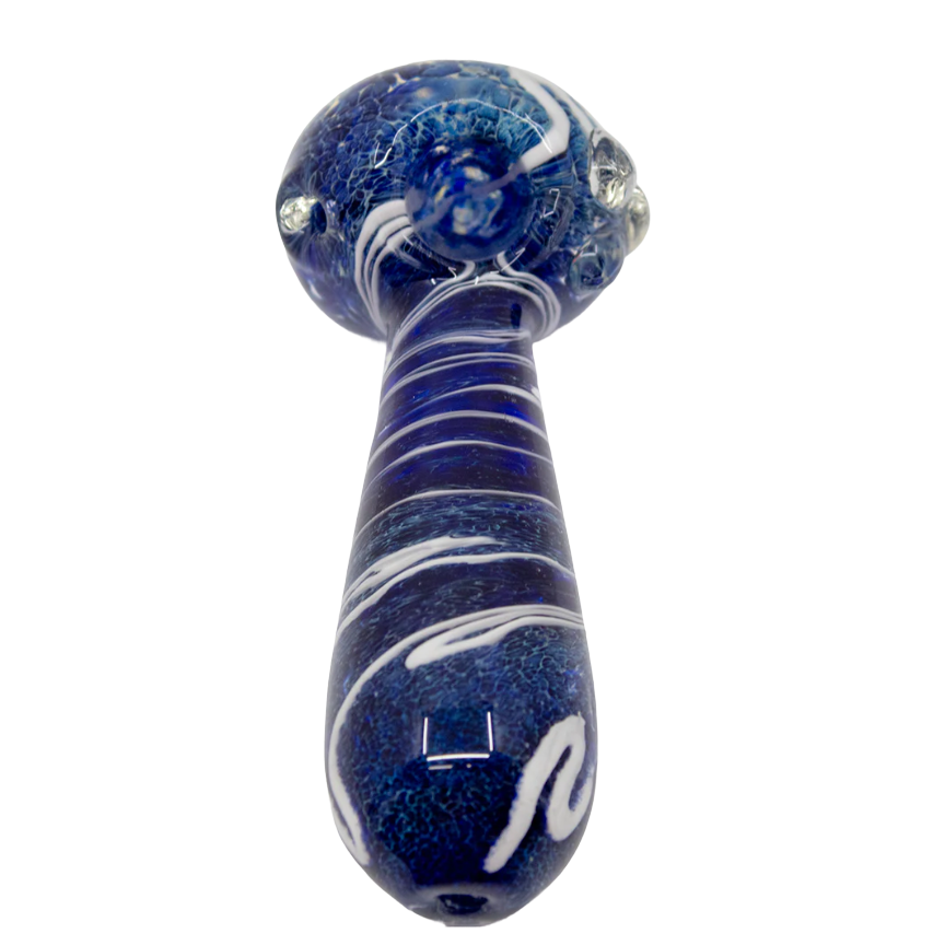 White Line mixed Round Hand Pipe