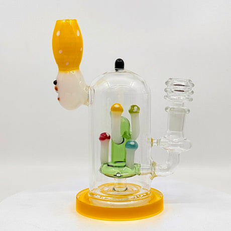 Yellow Mushroom Bloom Dab Rig