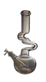 Zig Zag Bong | Zong Metallic Zig Zag Beaker Bong 14"