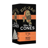 Zig Zag Cones 900 Count Ultra Thin Pre-rolled Cones Packaging