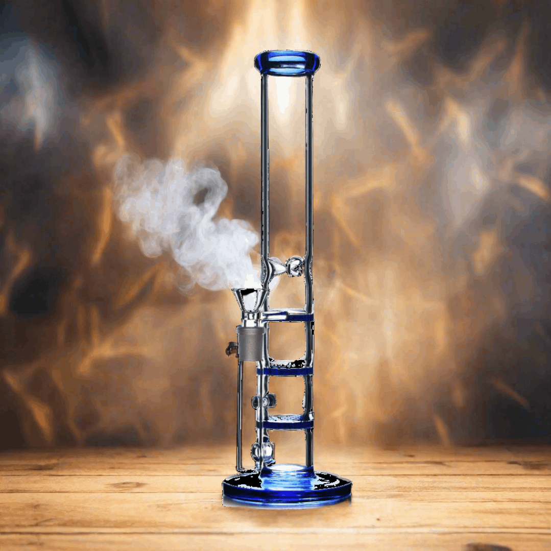 Honeycomb Percolator Glass Bong